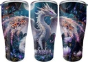 Personalized Dragon 30 oz Tumbler Gifts For Dragon Lovers, Cute Dragons Themed Gifts for Women; Animal Lovers Gift on Birthday Christmas, Custom Name Insulated Stainless Steel Travel Cup
