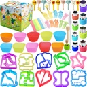 Sandwich Cutters for Kids - Vegetable Fruit Bread Shape Cookie Cutter Molds for kids Lunch Bento Box