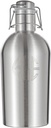 Personalized Visol Cassis Double Wall 64 oz Insulated Beer Growler with Free Engraved Monogram