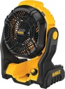 DEWALT 20V MAX Portable Fan, Battery Powered Rechargeable Cordless Shop Fan, Up to 4.5 Hrs Runtime, Variable Speed, 650 CFM, Tool Only (DCE512B)