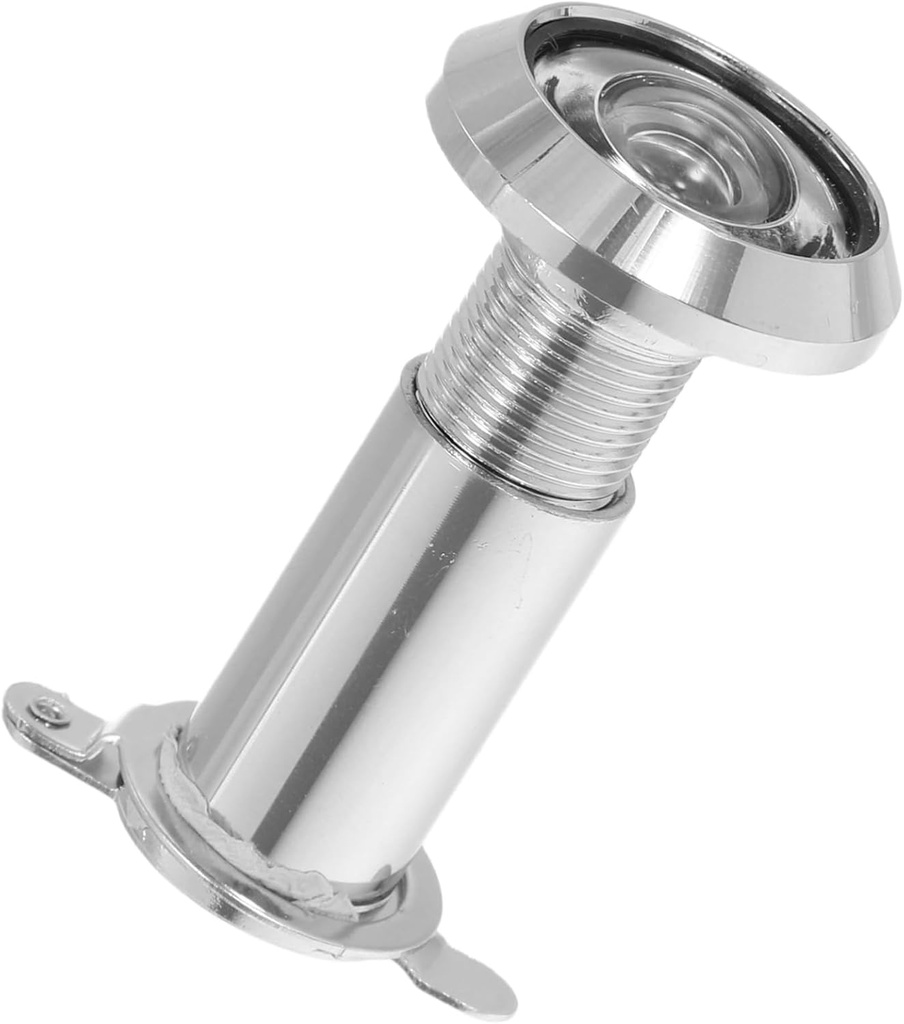 VILLCASE Copper Door Peephole Viewer with Privacy Cover Enhanced Security for Apartments and Hotels Wide Viewing Angle Stylish Design for Wooden and Metal Doors