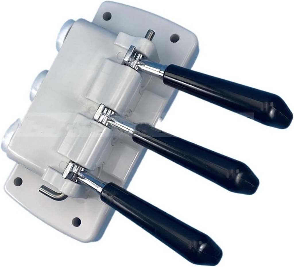 Full Set Panel Block Head Parts Combination 3 Handles Ice Cream Makers Fitting Accessories,Compatible for BQL,Compatible for Vevor Soft Serve Machines