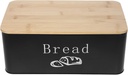 Bread Box Cutting Board Lid Storage Container Kitchen Organiser Sealed Bread Holder Counter Bread Boxes