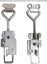 SYINE Adjustable Buckle Cabinet Boxes Lever Handle Toggle Latch Lock with Screws, 2 Pcs (SK-1S, 75-95mm)