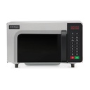 Amana RMS10TSA 1000 Watt Heavy-Duty Countertop Commercial Microwave Oven with Push Button Controls for Restaurant Buffet Catering | 0.8 Cu. Ft, 20"W x 16-1/2"D x 12-1/4"H, Stainless Steel, 120v, NSF