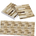 UPKOCH 40pcs Realistic Wood Grain Stickers Peel and Stick Tiles for Bathroom Kitchen Floor Wall DIY Decor