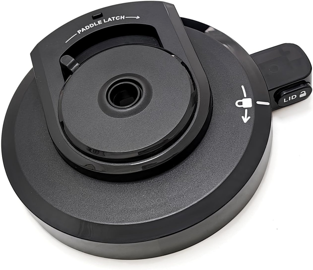 Ninja Creami Lid Replacement - Outer Bowl Lid Compatible with NC301, NC299AMZ, NC300, CN305A, CN301CO Series - Reusable Ice Cream Maker Accessory (Paddle Not Included)