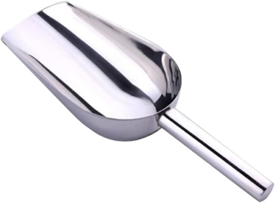 ice cube scoop stick dog food scoop freezer scoop coffee bean popcorn scoops kitchen utility scoops stainless steel ice scoop ice scooper for ice maker flour bucket
