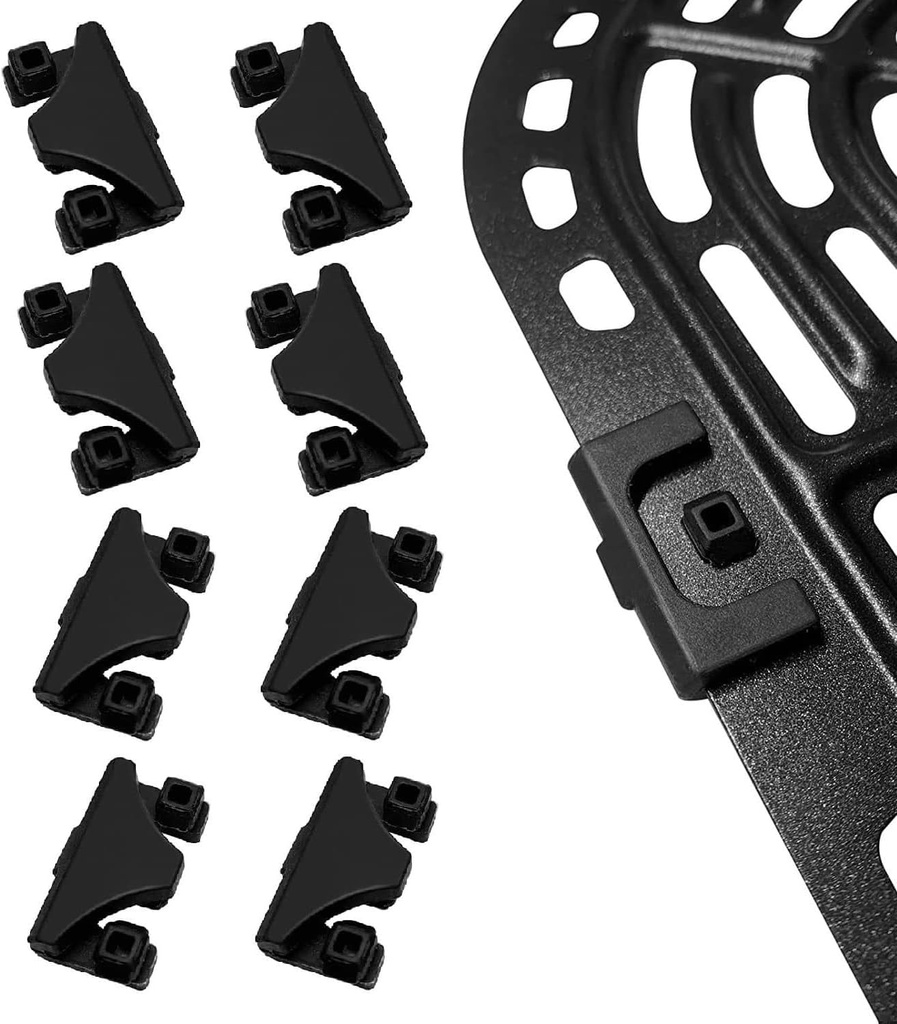 Air Fryer Rubber Tabs for Instants 2QT/4QT/5.7QT/6QT Air Fryers, 8PCS Premium Air Fryer Silicone Rubber Bumpers, Rubber Feet, Rubber Stoppers Tips, Rubber Spacers Legs for Instants Air Fryer