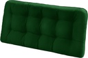 Tufted Bench Cushions for Outdoor Furniture, 44" x 19" Porch Swing Cushions Filled with Foam, Overstuffed Patio Cushions for Bench Loveseat with 2-3 Seats,Thick and Water Resistant, Forest Green