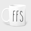 New Ceramic Coffee Mug New Mugs, New Coffee Mug, for Sake, Husband Mug, Coworker Mug, Cute Mug, Gifts for Her Him, Sarcastic Mug, FFS, Gag Gifts 11 OZ