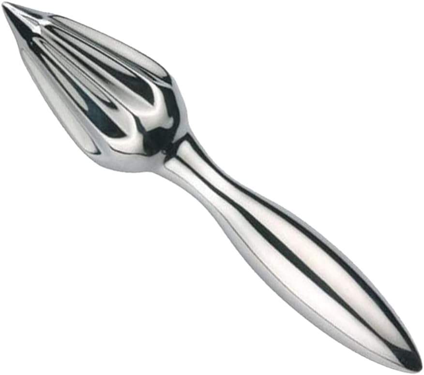 Kichvoe Manual Citrus Reamer Stainless Steel Lemon Juicer Handheld Cone Press Fruit Squeezer for Fresh Juice Kitchen Tool 7.87X1.77X1.77In
