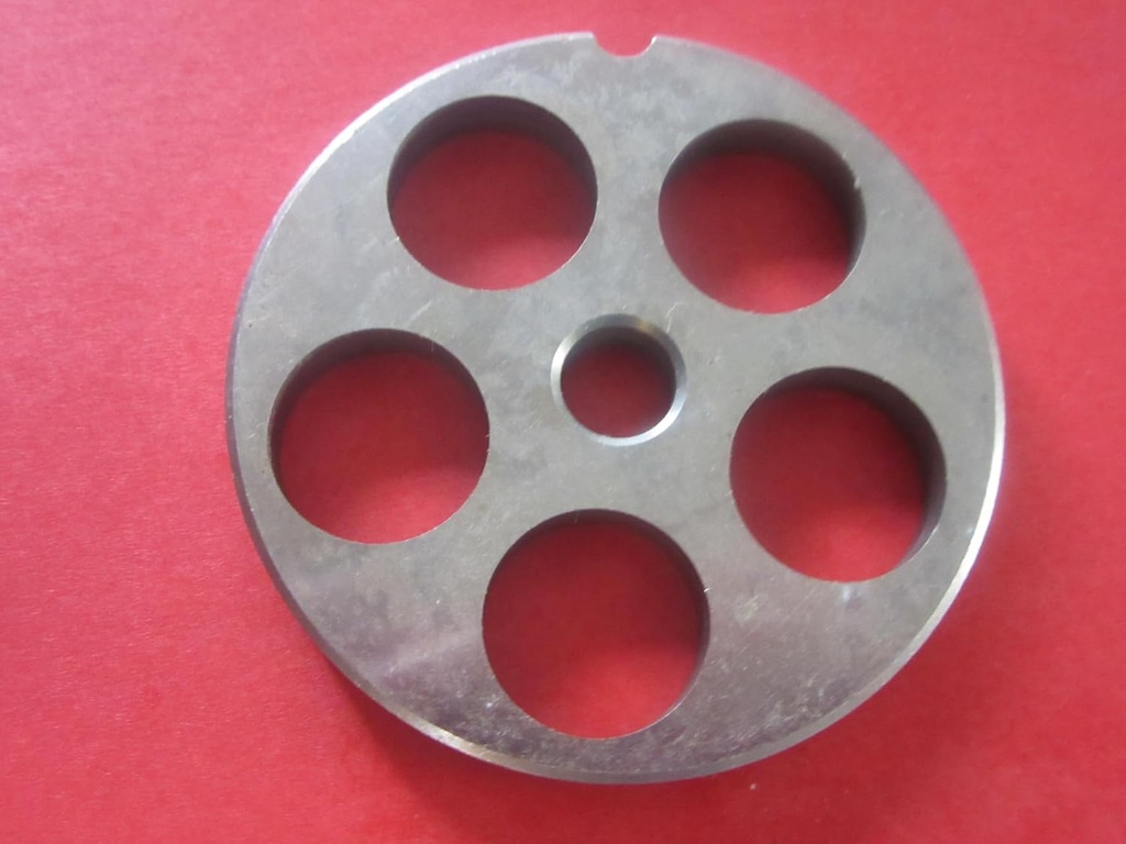 MADE IN ITALY #12 X 3/4" (20 MM) LARGE GRIND SIZE Meat Grinder Disc Plate Vevor Meat Your Maker Butcher Boy Biro Pro Cut Cabelas LEM and others