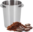 2Pcs Espressos Cups, Dosing Cup 51mm Coffee Dosing Cup Stainless Steel Espressos Puck Screen Espressos Dosing Cup Espressos Coffee Accessory for Espressos Machine