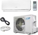12000 BTU Mini Split Air Conditioner – Ductless AC/Heating System - 1 Ton Pre-Charged Inverter Heat Pump – 17 SEER - 15’ Lineset & Wiring - 100% Ready to Install - USA Parts & Support | Serene Series