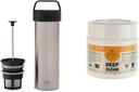 ESPRO P0 Ultralight Double Walled Stainless Steel Vacuum Insulated Coffee French Press Cleaning Powder, 16 Ounce, Brushed Stainless Steel
