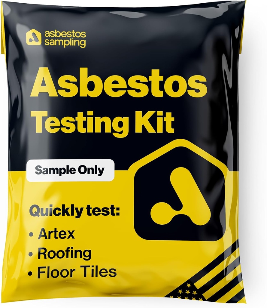 Asbestos Test Kit - Sample Only Testing - 72hr (3 Business Day) NVLAP lab Result with lab Testing fee Included. (1 Samples)