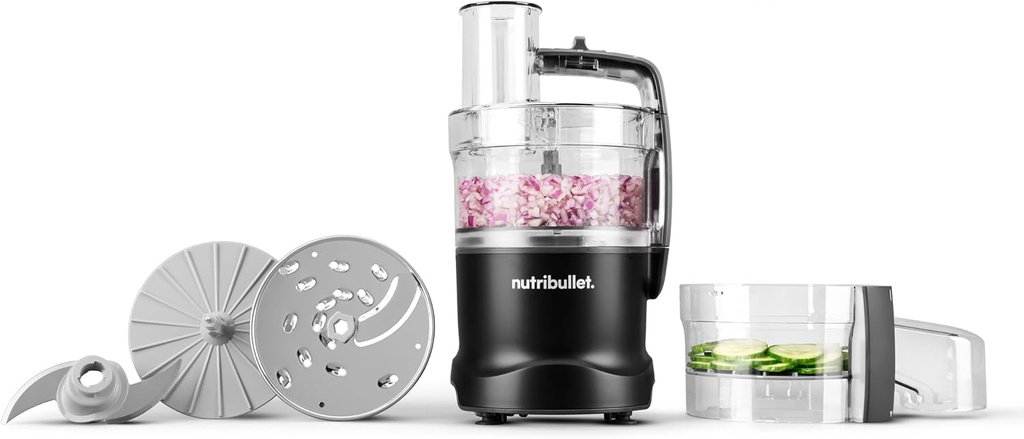 nutribullet Limitless Food Processor, Matte Black