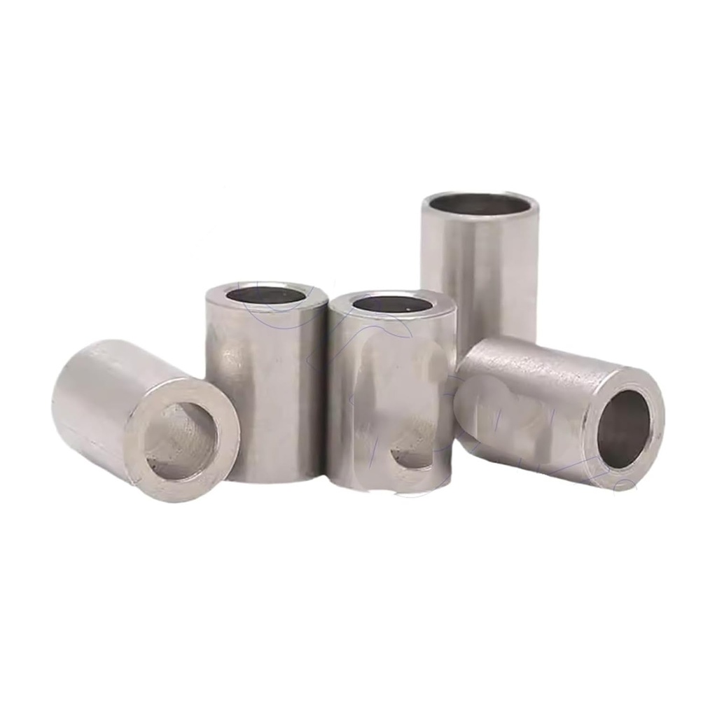 ID 11 12 13 14 15 16 19 20.2mm 304 Stainless Steel Bushing Washer Gasket Unthreaded Round Hollow Standoff Spacer Sleeve(20x26x10mm(2Pcs))