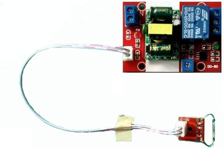 Taidacent AC 220V Reed Switch Relay Module Magnetic Control Switch Reed Switch Module Magnetic Control AC 220V Switch