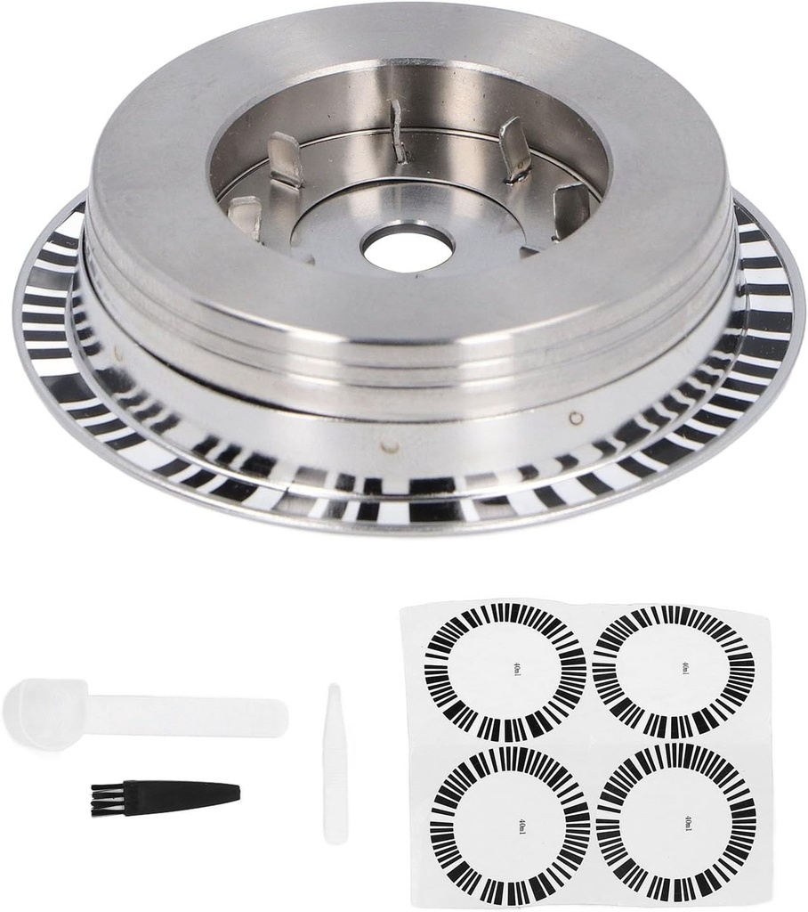 Energy Saving Coffee Pod Adapter, Easy to Cleanse, Reusable Stainless Steel Coffee Capsule Converter with Spoon Brush for Vertuo