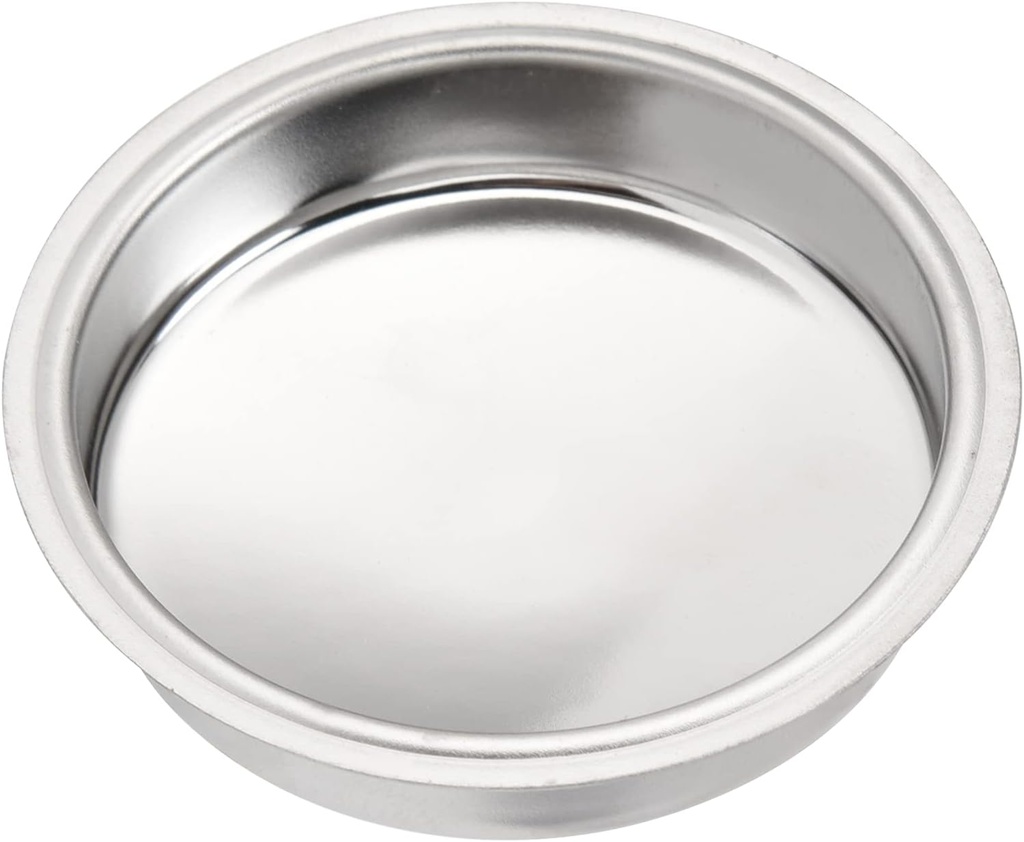 51mm Coffee Machine Stainless Steel Back flush Insert Metal Blind for Delongh EC680 EC685 Machine Backflush Insert Blank Basket Coffee Machine Tools