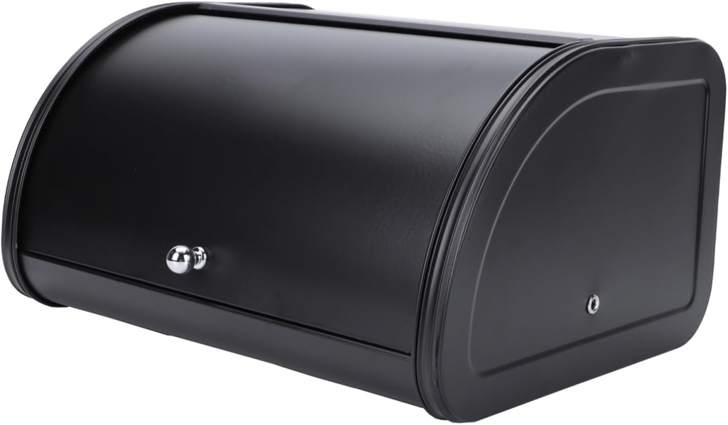 Farmhouse Bread Box Bread Basket Storage Iron Holder Capacity Bin Kitchen Container