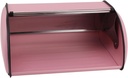 ANGGREK Countertop Bread Storage Bin, Bread Boxes Holder Surable Practical High Space Utilization Pink for Cookies