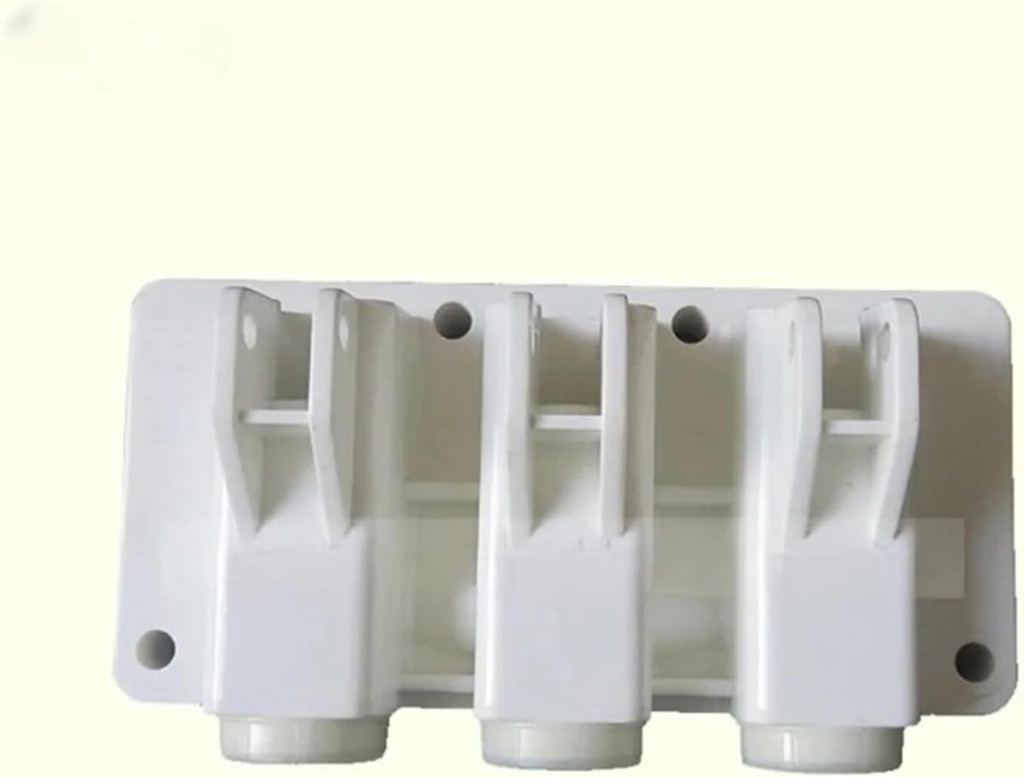 Ice Cream Machine Accessories, Compatible for BQL Soft Ice Cream Machine White Front Panel Discharge Block, 1pc White Valve Body