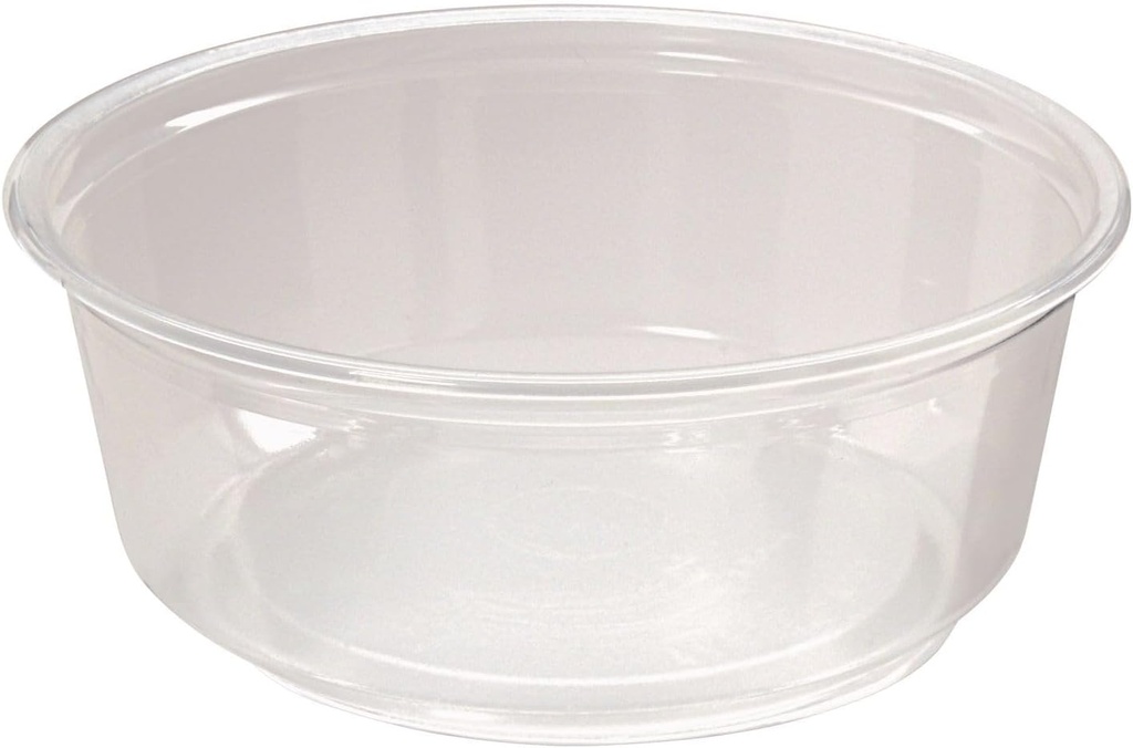 Fabri-Kal FABPK8SC Microwavable Deli Containers 8oz Clear 500/Carton