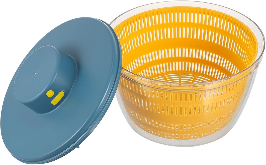 1Pc Electric Salad Dryer Premium Lettuce Dehydrator Fruit Vegetable Drain Basket Fast Drying Kitchen Tool for Use Rechargeable for Over Uses