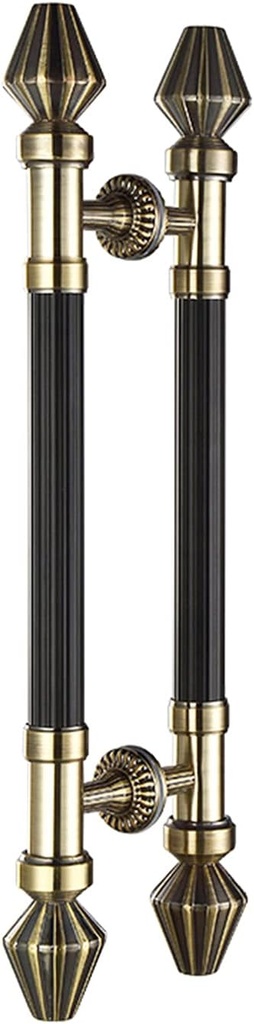 Door Handle, Push Pull Door Handle Hardware, Pull and Flush Barn Door Handle Set, Suitable for Gate Garages Cabinet/a/100Cm