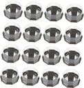 IMIKEYA 100pcs Packaging Boxes Sweet Messages Black Base Cake Containers for Cupcakes Treats Displays