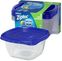 Food Storage Container, 1.25 Qt, Deep Square, 3-Ct.