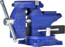 Rolin Vise Bench Vise 4-1/2 Inch With 240 Degree Swivel Base Clamp Tools Home Vises Rotation Base