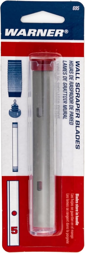 4" Warner 695 Big Blade Scraper Multipurpose Scrapers Replacement Blade