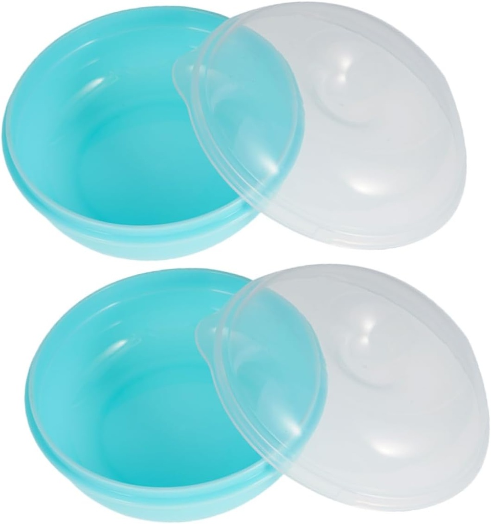 Bread Round Container Airtight Bread Storage Box Donut Container Homemade Storage Bagel Keeper Microwaveable