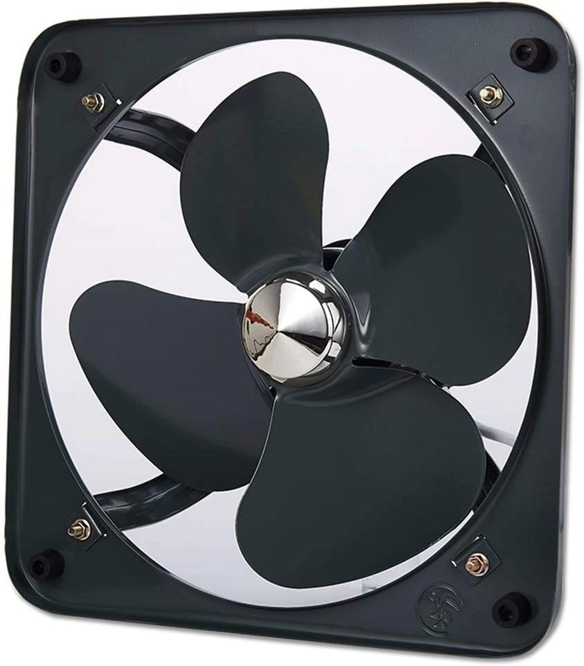 Ventilation Fan - Duct Fan, Low Noise Metal Booster Blower for Exhaust and Intake Extra Long Grounded