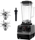 Smoothie Blender, 2L Large Capacity 1600W Professional Countertop Mixer, Multi-Function Soy Milk Maker,9 Speed black
