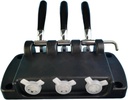 Front Panel Block Discharge Valve Head Face Plate,Compatible With BJ,Compatible With MQL Soft Ice Cream Makers