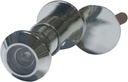 4037 Door Viewer Diameter 12 mm Wide Angle 170° TS 50-80 mm Chrome-Plated Brass