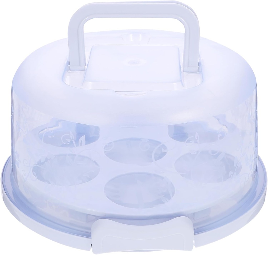 Cupcake Bakery Box Handle Portable Cake Packaging Desserts and Cookies Convenient Storage for Parties and Events