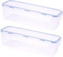 Ciieeo Food Storage Containers Bread Box Noodle Containers for Pantry Spaghetti Box Airtight