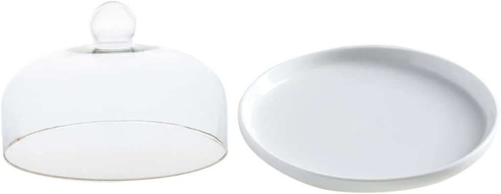 Dessert Plate Cake Storage Supply Round Cake Carrier Fruit Tasting Plate Party Dessert Tray