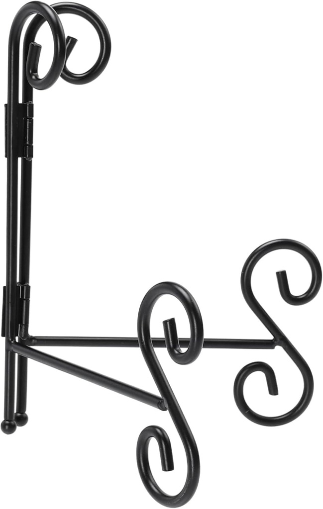 Ceramic Plate Display Stand Adjustable Iron Plate Storage Shelf Art Bowl Rack for Home Decor Suitable for Kitchen and Dining Room