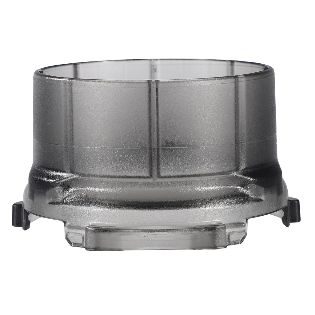 Portafilter Funnel Compatible with Ninja Luxe Cafe/Espresso Machine ES601, Plastic Anti-Splash Espresso Dosing Funnel Coffee Machine Parts Accessory for Home Cafe(Grey)