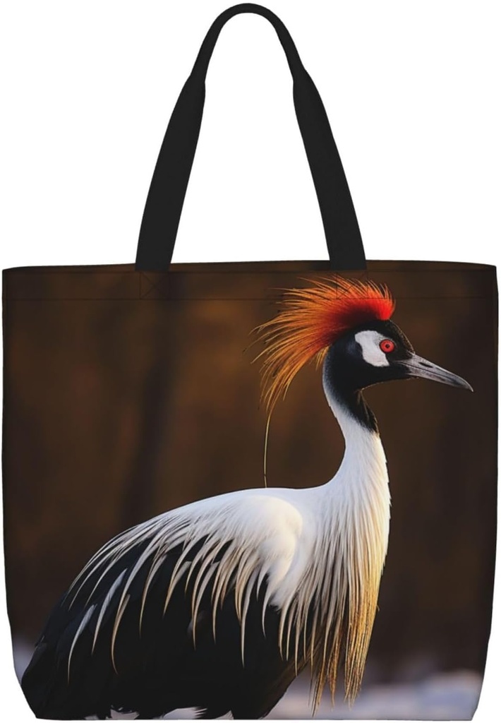 Tote Bag for Women Cupcakes Donuts Shoulder Bag with Zipper Handbag Large Capacity Reusable Grocery Bag