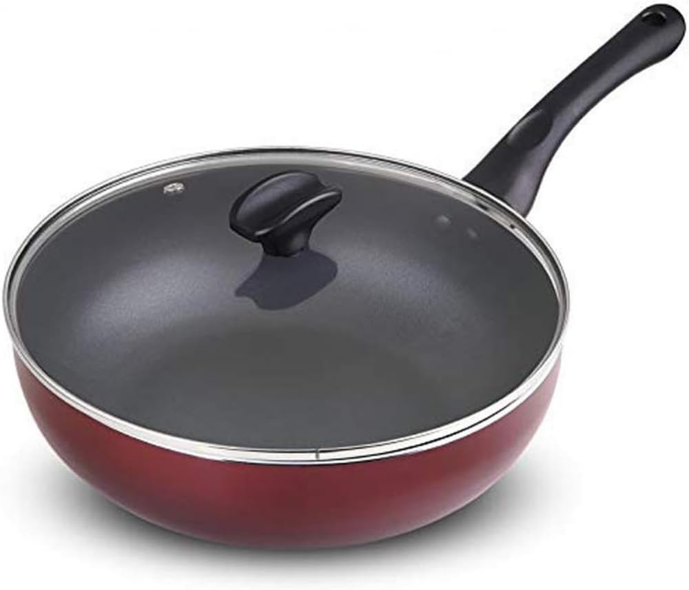 Wok - Electric Stir-Fry Wok, Auto Cooking Cooker, Stir-Fry Wok, Sauté Wok, Slow Cooker, Stew Pot, Automatic Stir-Fry, Saucepan, Cook Soup-32cm