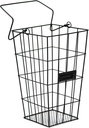 Trademark Innovations Metal Wire and Mesh Hanging Utensil and Storage Basket
