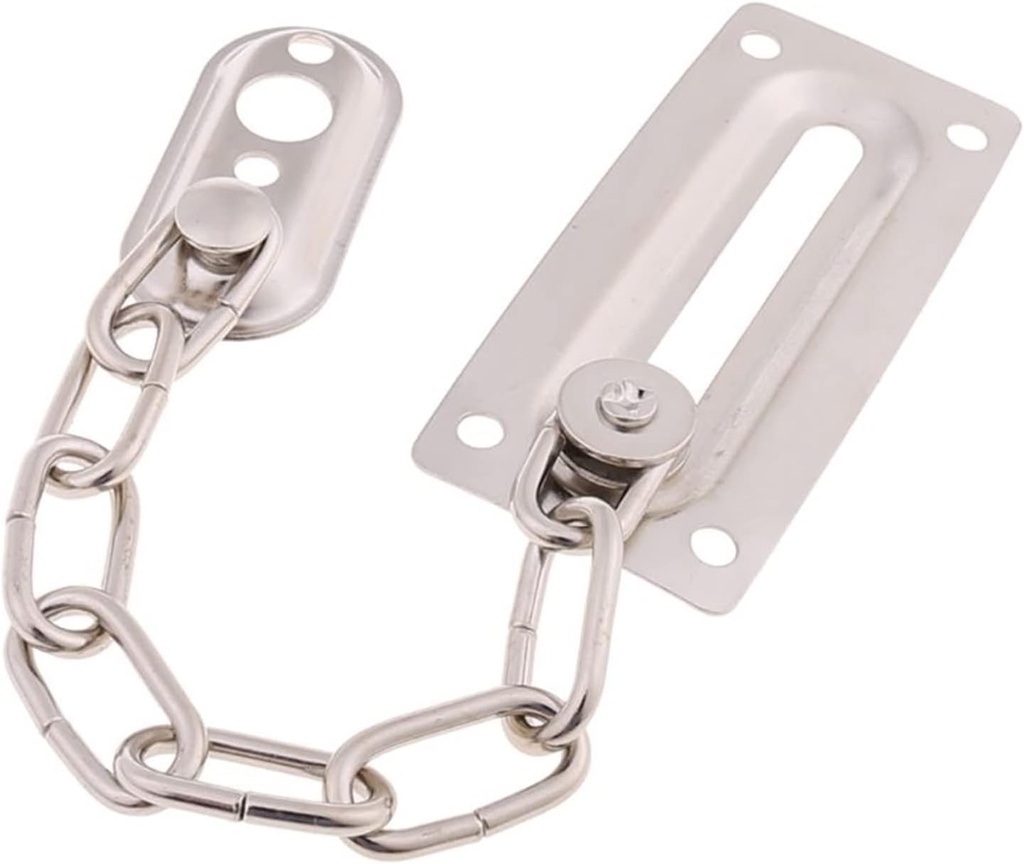 Chain Lock Security Anti-Theft Door Chain Door Lock Household Door Lock Stainless Steel Chain Door Lock Household Interior Door